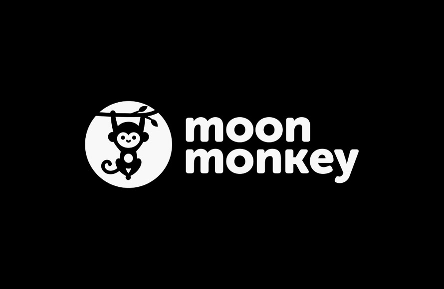 Moon Monkey Games Logo Design By Aditya Chhatrala