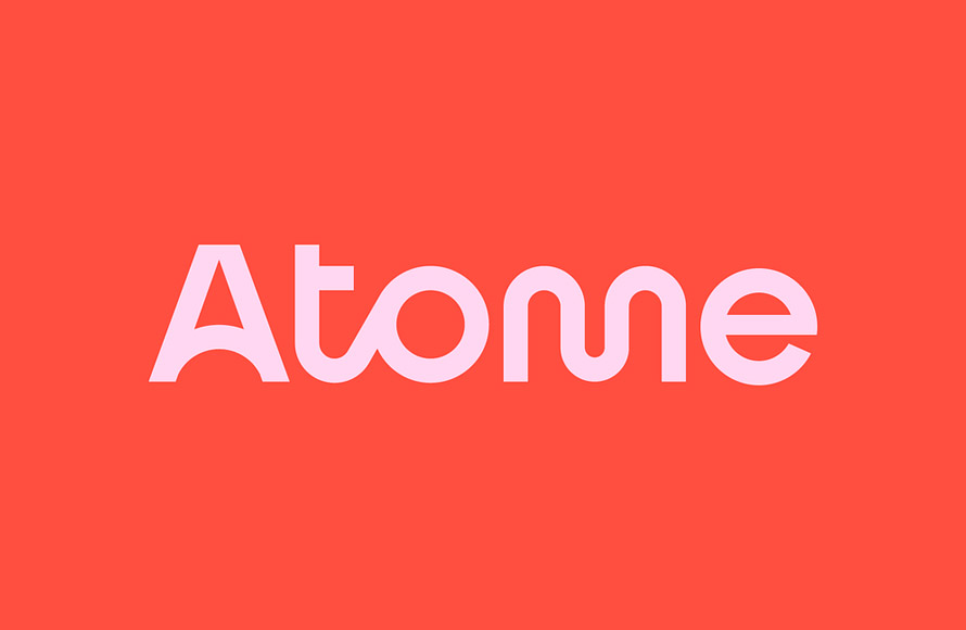 Atome Branding Logo Design By Ahmed