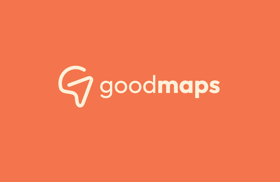 Goodmaps Logo Design By Anthony Gribben