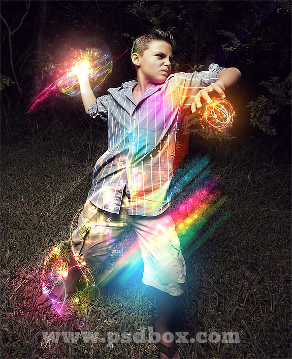 How to Create Cool Light Effects in Photoshop