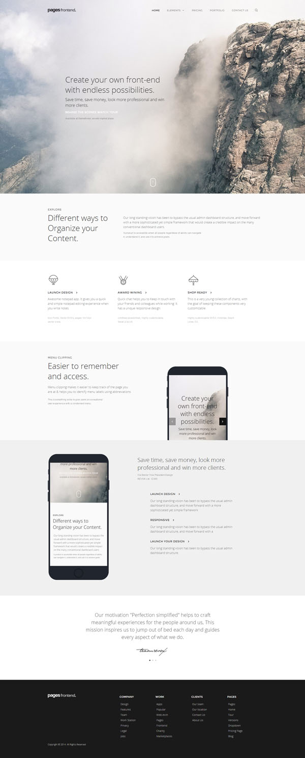 Pages - Multi-Purpose HTML5 Website Template