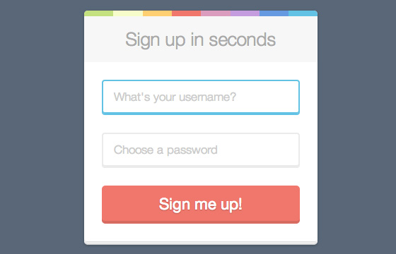 Free HTML5 And CSS3 Login, SignUp Forms