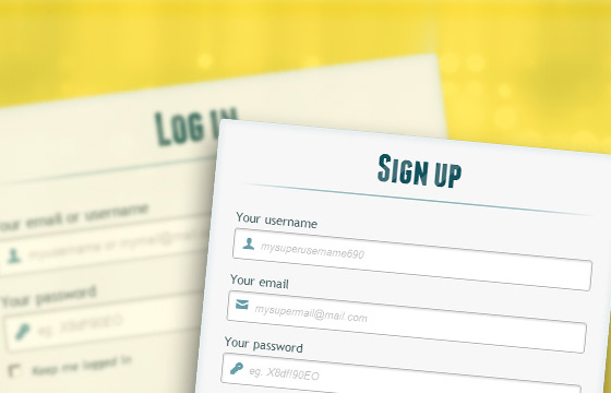 Free HTML5 And CSS3 Login, SignUp Forms