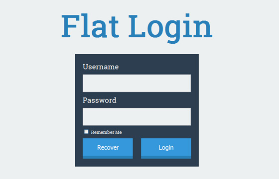 Free HTML5 And CSS3 Login, SignUp Forms