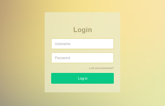 Free HTML5 And CSS3 Login, SignUp Forms