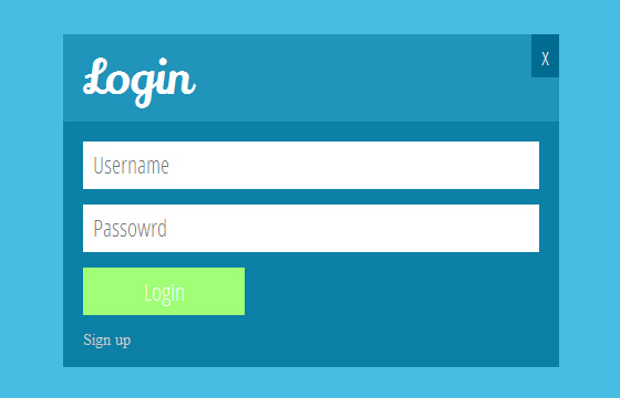 Free HTML5 And CSS3 Login, SignUp Forms