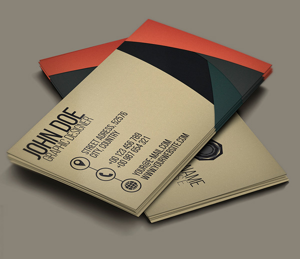 Free Creative Business Card PSD Template