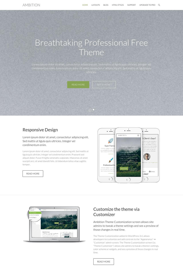 18-ambition-free-wordpress-theme