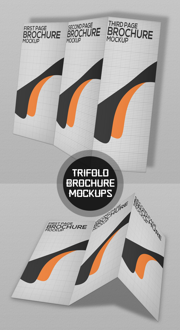 Free Tri-Fold Brochure Mockup