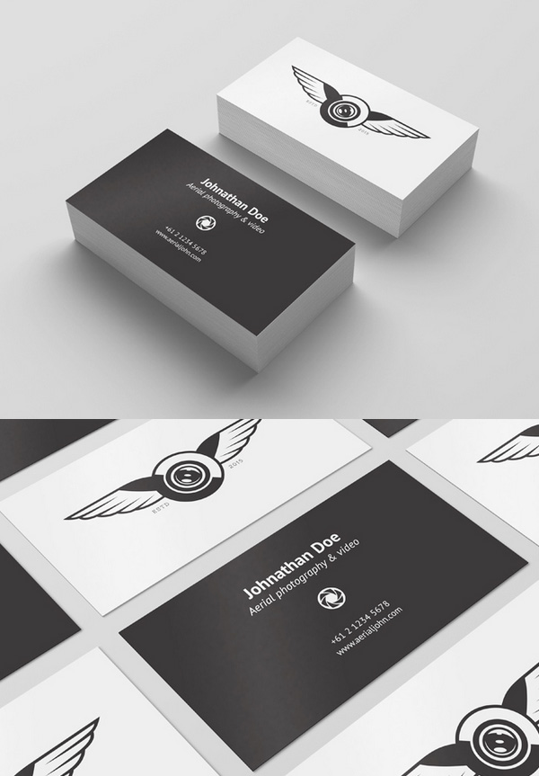 Free Business Card Mockup PSD