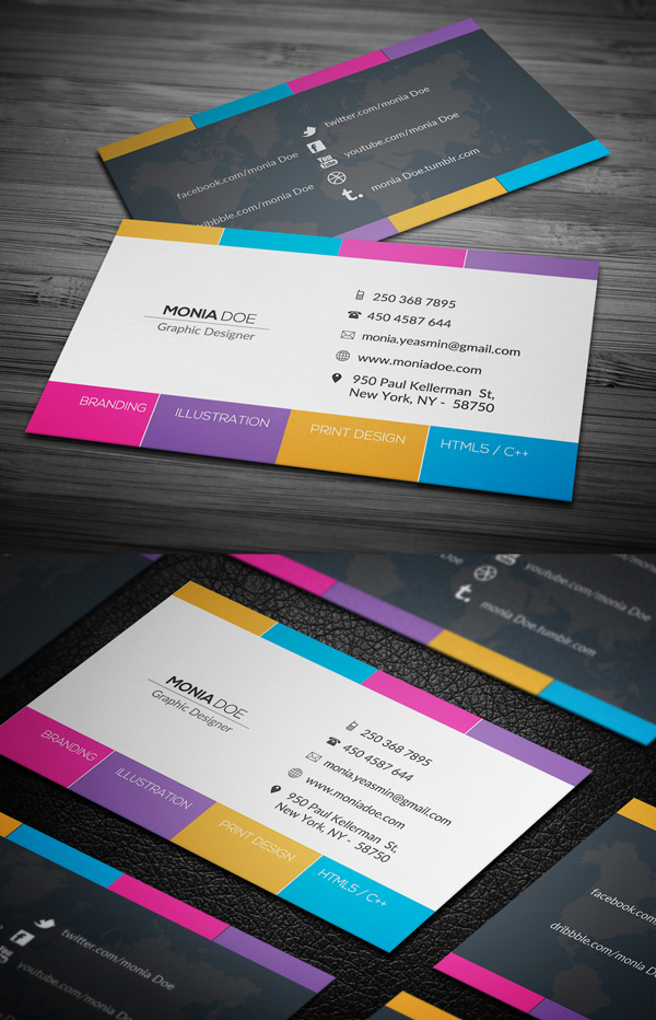 Minimal Corporate Business Card