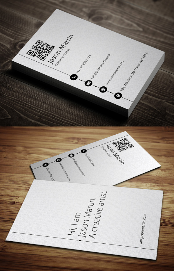 Creative Minimal Business Card