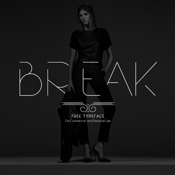 Break Font