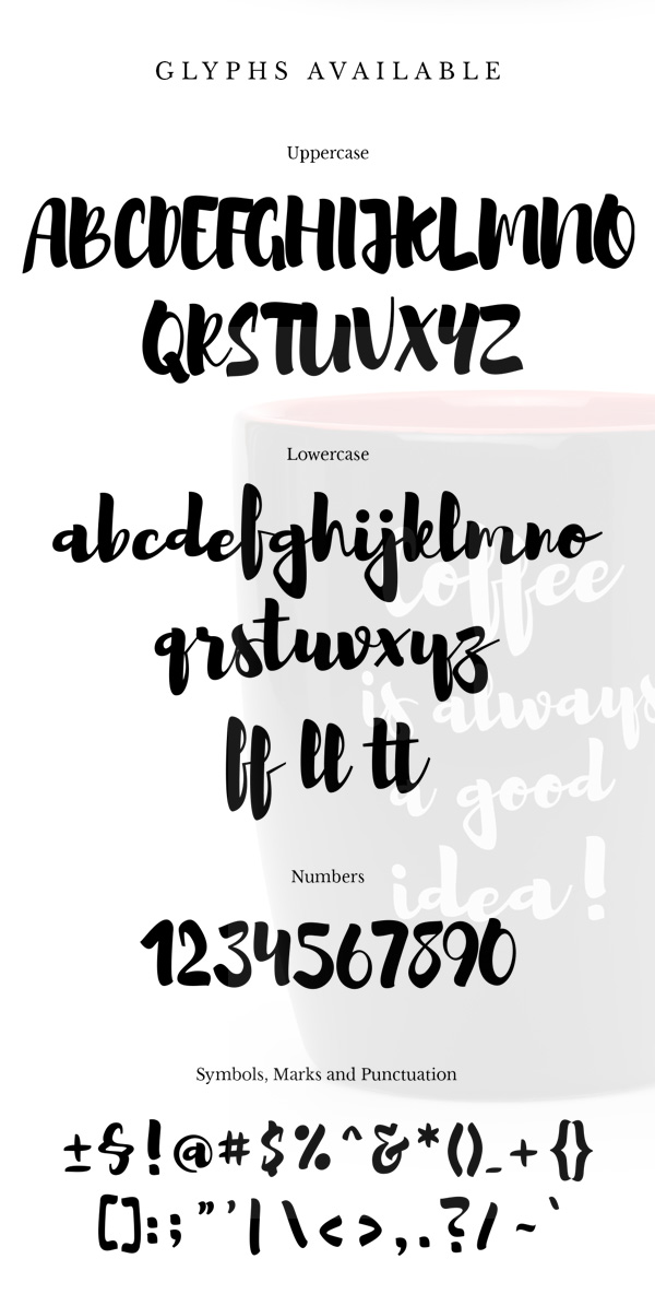 Brusher Free Font