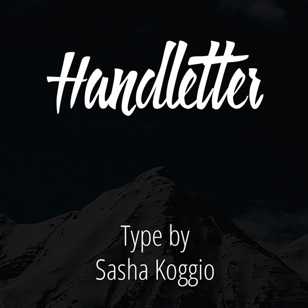 Handletter Font