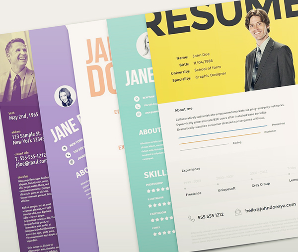 Free Resume Template Pack