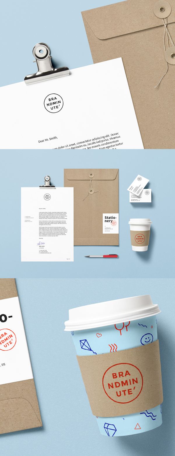 Free Branding, Identity MockUp