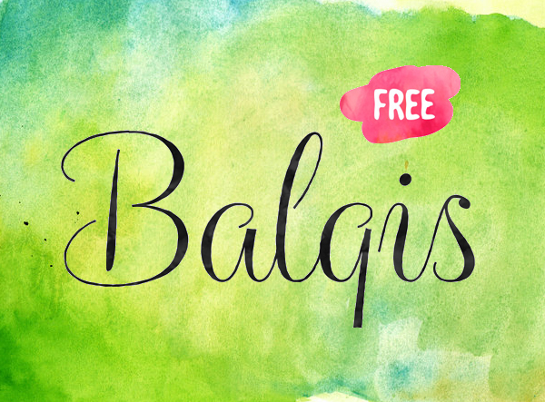 Balqis Free Font