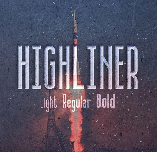 Highliner Free Font