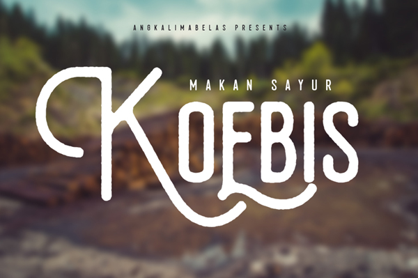 Koebis Free Font