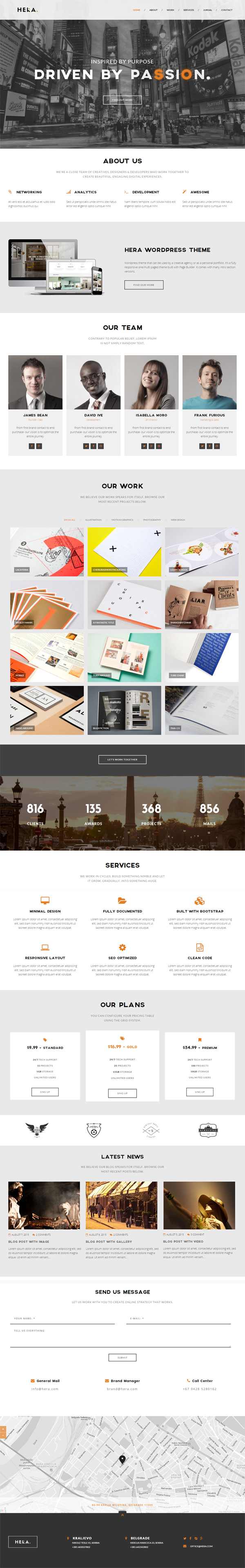 Hera - Creative Multipurpose WordPress Theme