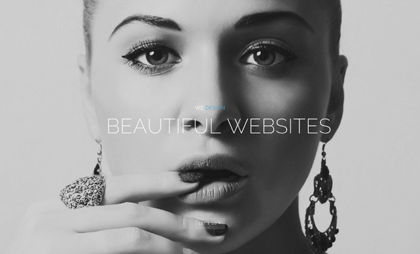 30 New Examples of Responsive Websites with Big Background - 8