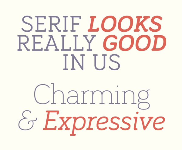 Bariol Serif Font Letters