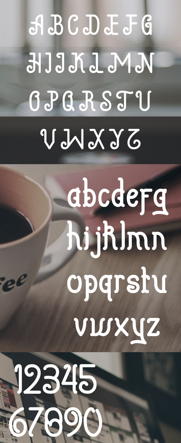 Beguyur Font Letters