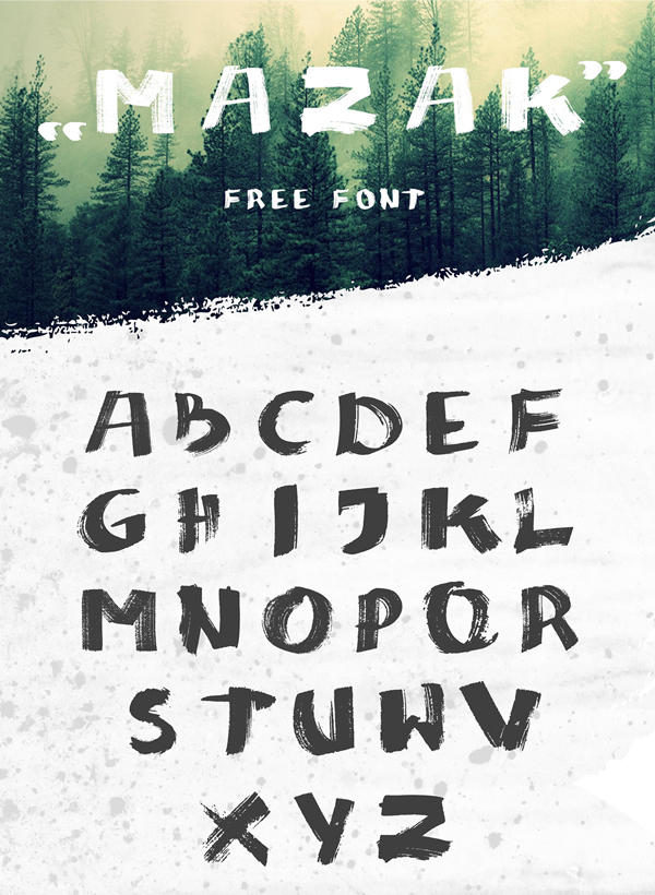 Mazak Free Font