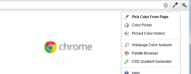 ColorZilla web developer extension chrome