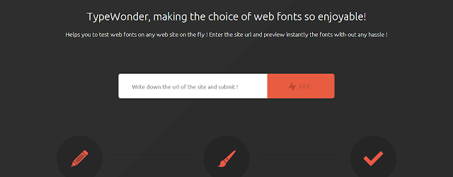 TypeWonder web developer extension chrome