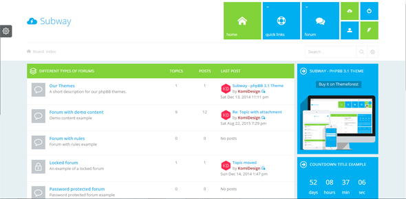 Subway---Flat-Metro-phpBB-3-1-Theme