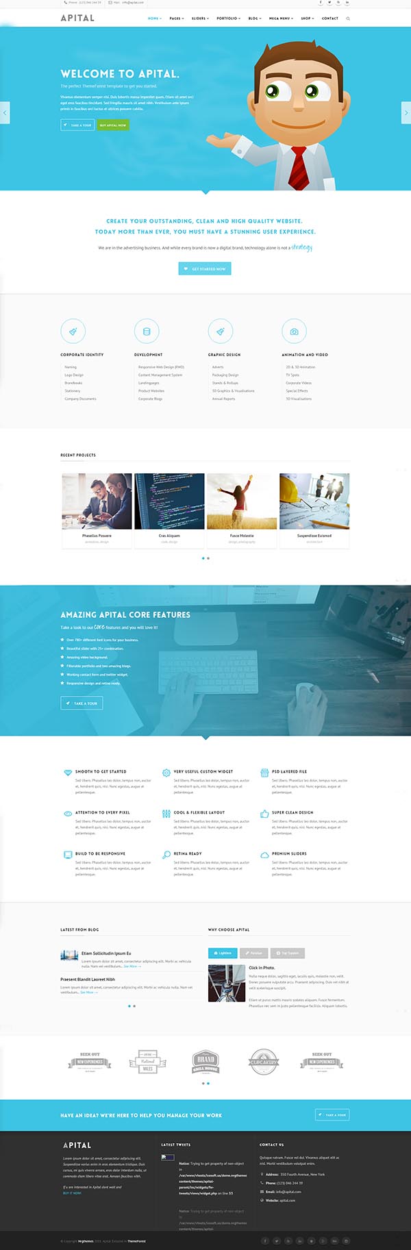 Apital – Ultra Premium Business WordPress Theme