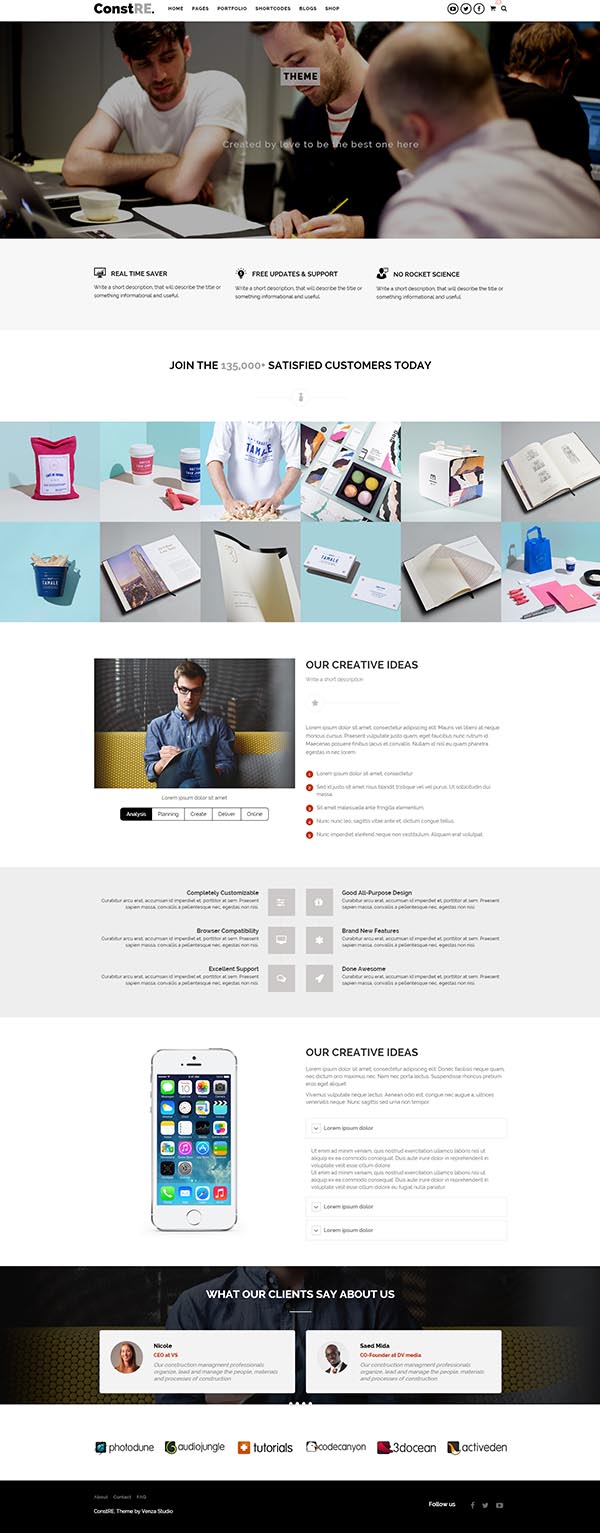 ConstRE | Multi-Purpose WordPress Theme