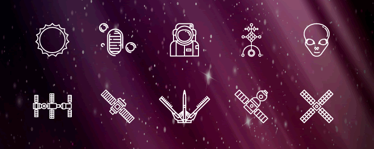 Space Icon Set