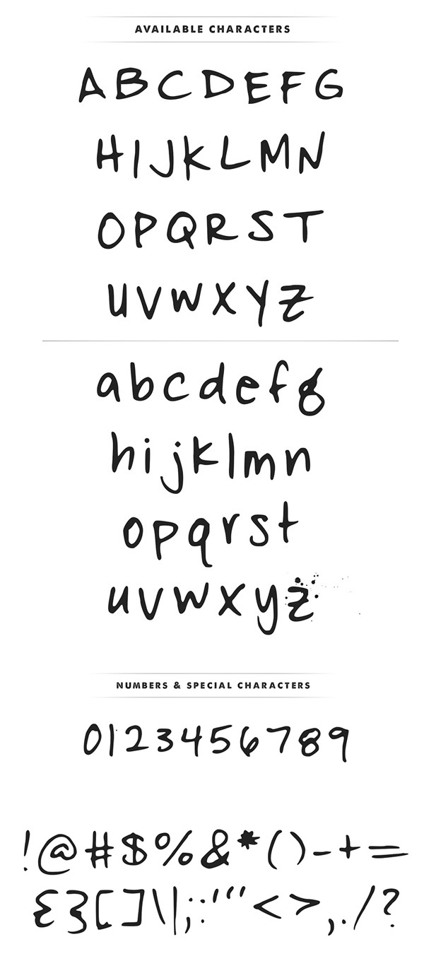 Fofer Font Letters