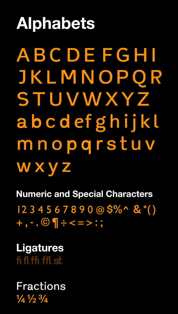 Gauthier Font Letters