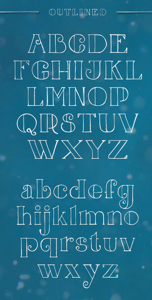 Jingle Font Letters