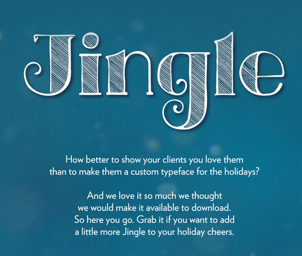 Jingle Free Font