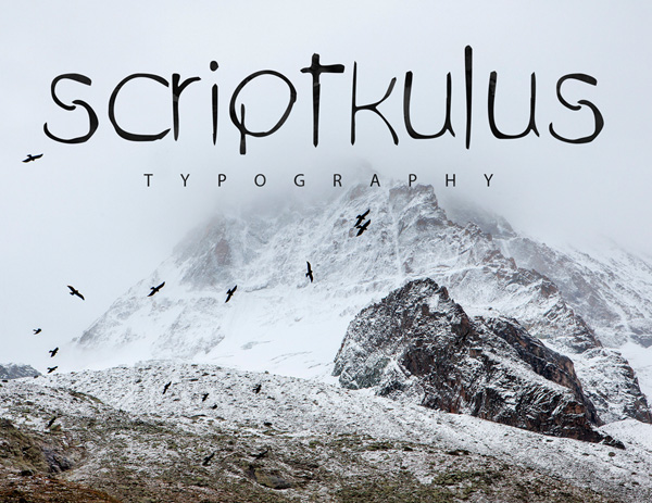 Scriptkulus Free Font