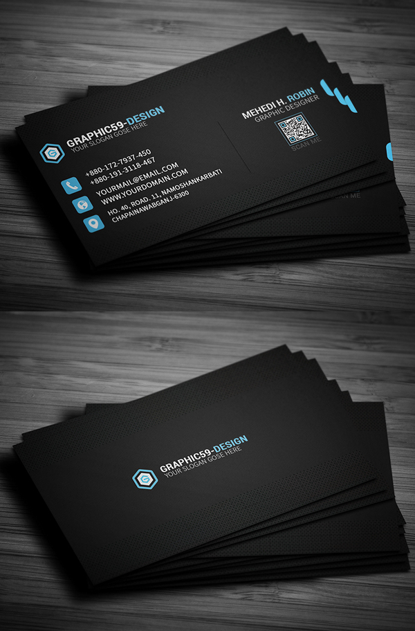 Pixel Business Card Design