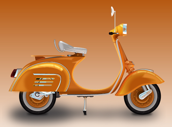 How to Create a Vespa in Adobe Illustrator