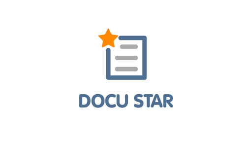 Docu Star Logo design Template