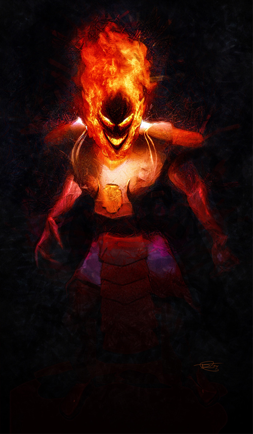 Dormammu Illustration by Daniel Murray