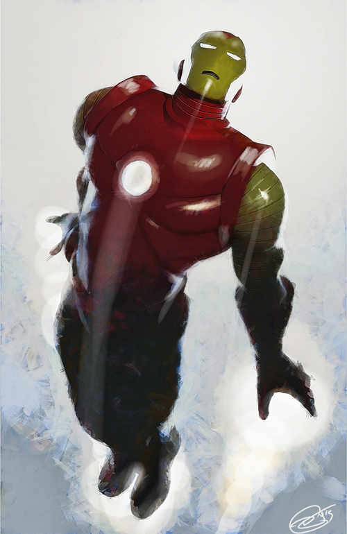 Ironman Illustration by Daniel Murray