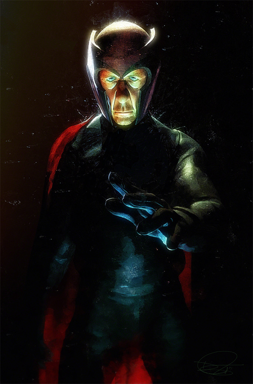 Magneto Illustration by Daniel Murray