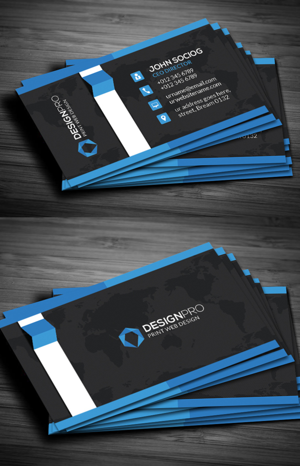 Modern Corporate Business Card