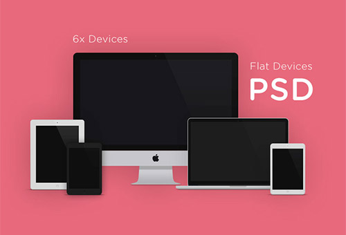 Beautiful Apple Devices Mockup PSD Designs