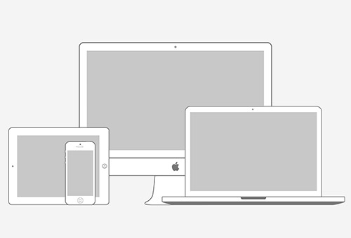 Beautiful Apple Devices Mockup PSD Designs