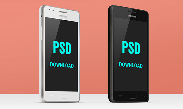 Free Samsung Galaxy Smartphones Mockup PSD Designs